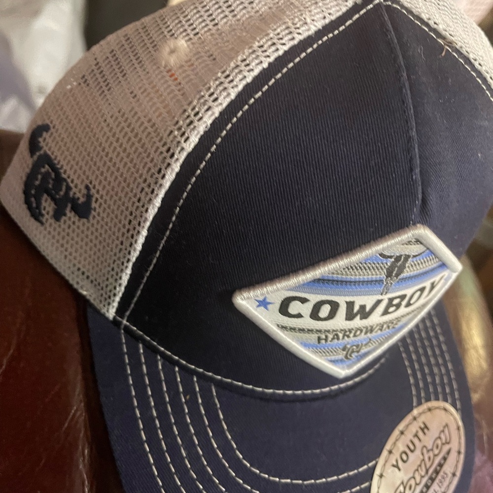 Kids' Navy and White Cap